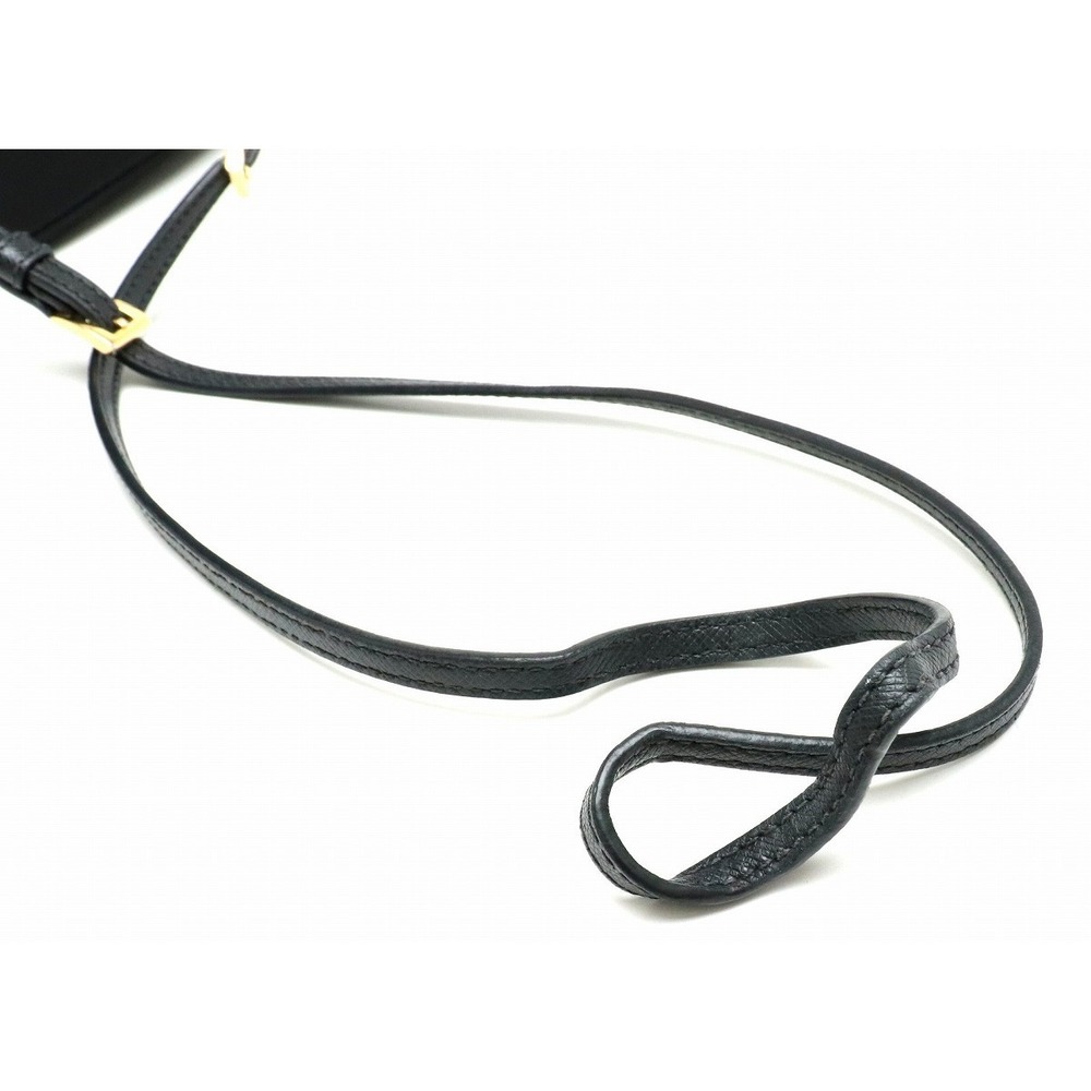 Prada Drawstring Black Handbag Nylon Leather 2way - image 8